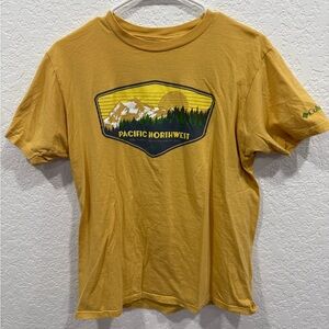 Columbia Mustard Yellow Tee